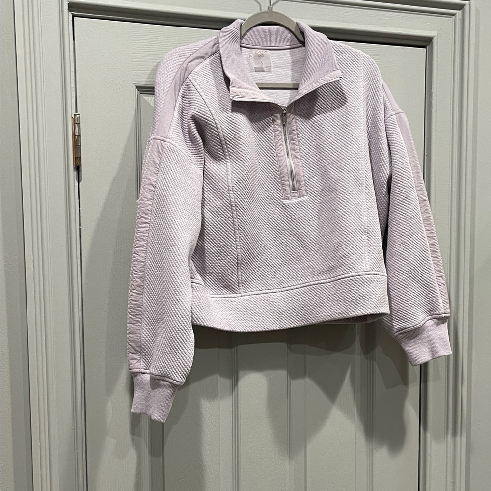 CALIA by Carrie Underwood Light Purple Quarter-Zip Sweatshirt